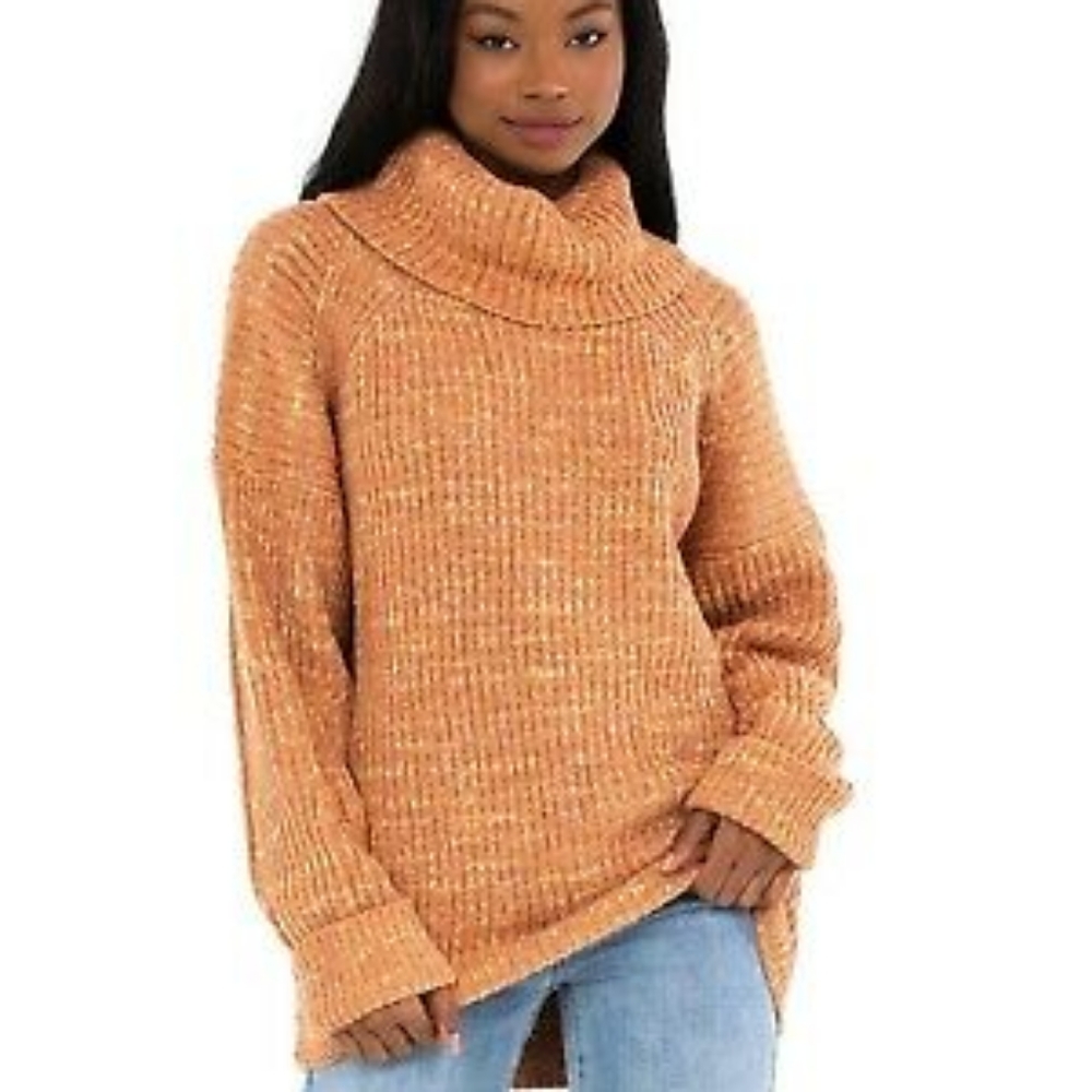 FREE PEOPLE LEO OVERSIZED TUNIC SWEATER